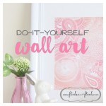 Simply stunning DIY wall art