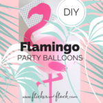 DIY Flamingo Party Balloons